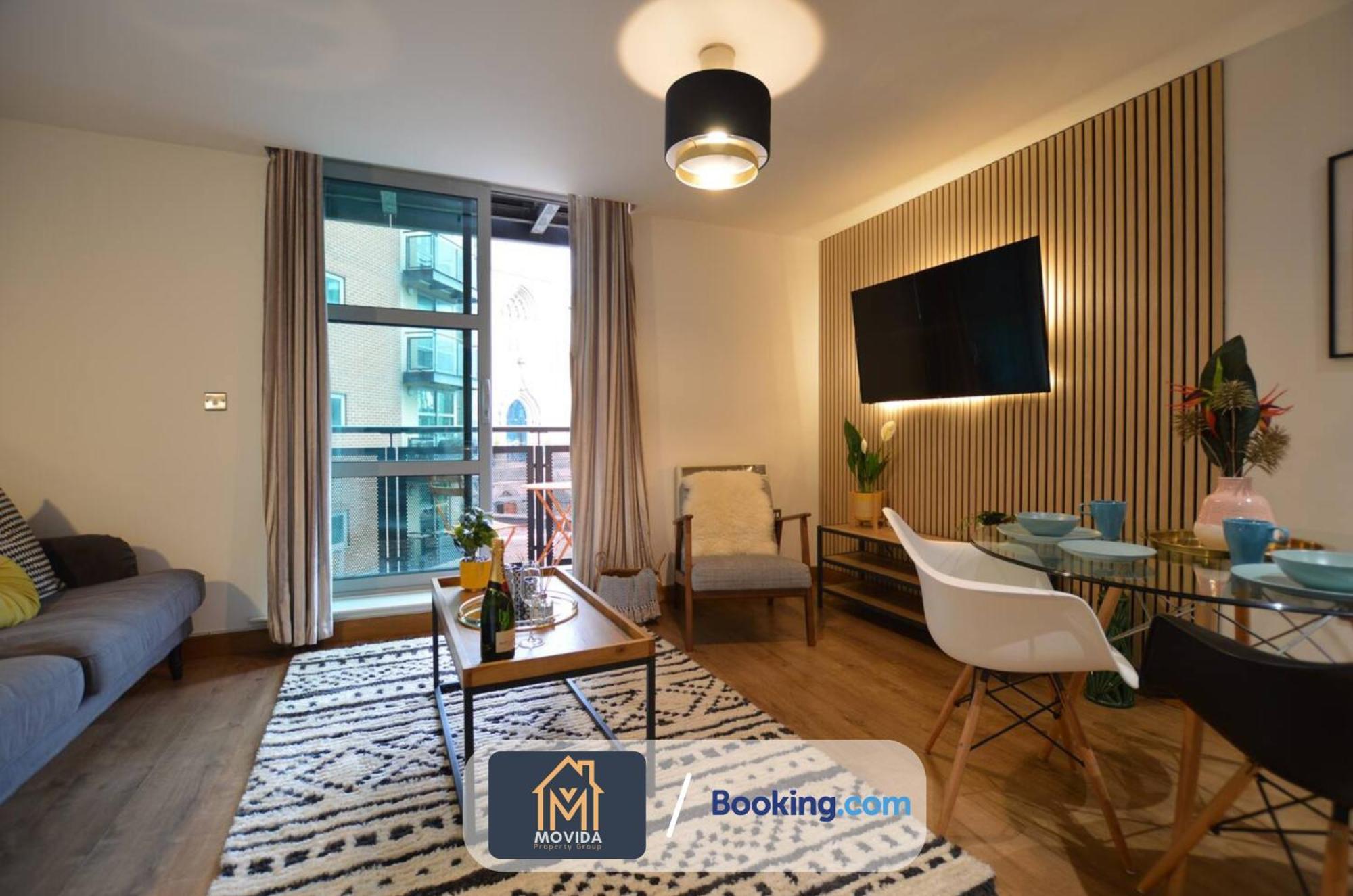 Lgi Stunning 1 Bedroom Apartment By Movida Property Group Short Lets & Serviced Accommodation Leeds  Kültér fotó