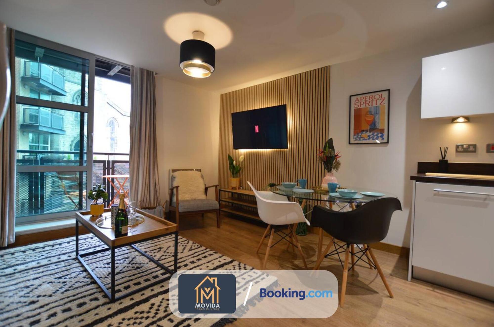 Lgi Stunning 1 Bedroom Apartment By Movida Property Group Short Lets & Serviced Accommodation Leeds  Kültér fotó