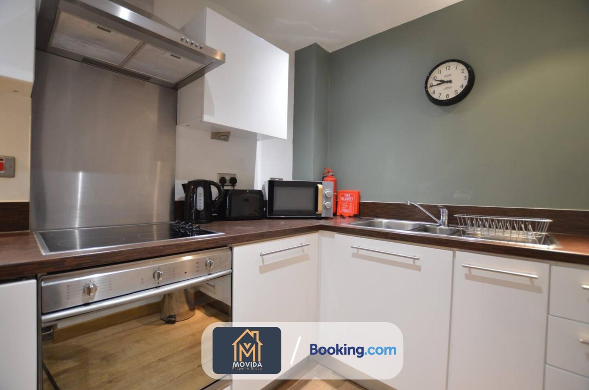 Lgi Stunning 1 Bedroom Apartment By Movida Property Group Short Lets & Serviced Accommodation Leeds  Kültér fotó